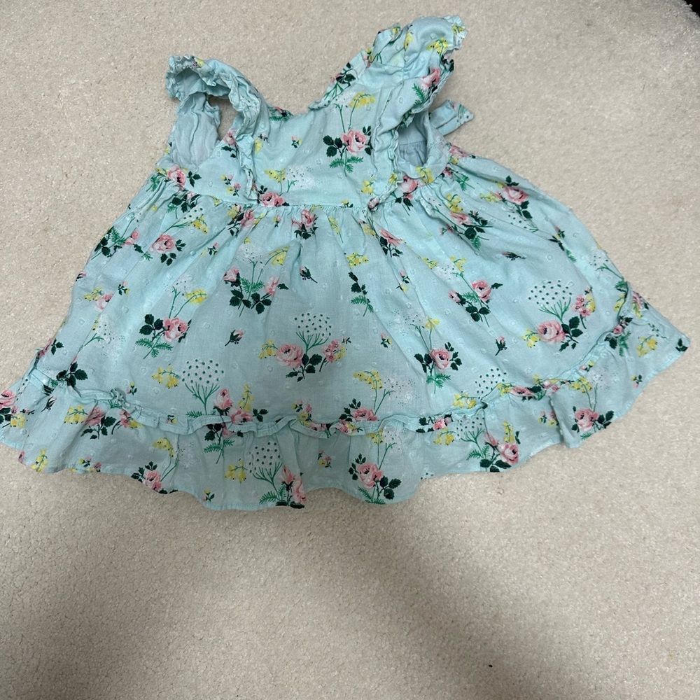 Floral Ruffle Baby Dress